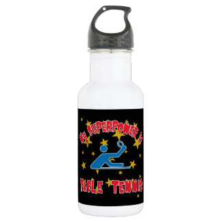 My Superpower is Table Tennis Stainless Steel Water Bottle