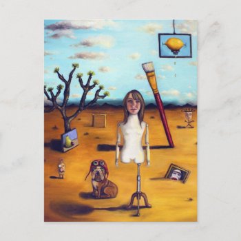 My Surreal Life Postcard by paintingmaniac at Zazzle