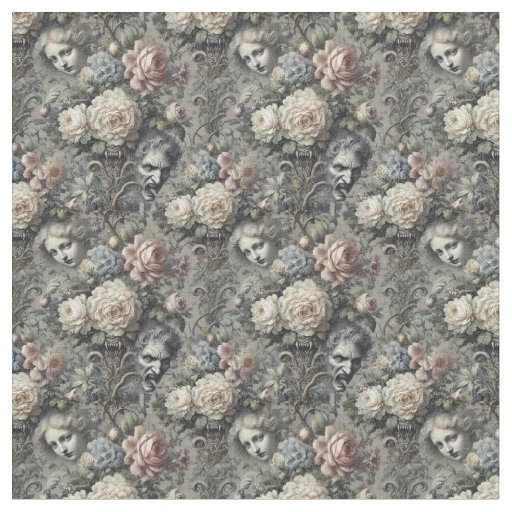 My Sweet Fang – Gothic Dense Tile Fabric