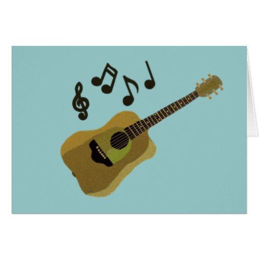 My Sweet Guitar Cards (Front Horizontal)
