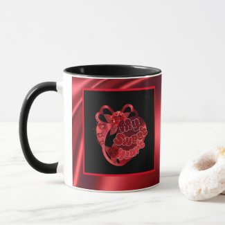 My Sweet Heart Red Shiny Valentine Coffee Mug