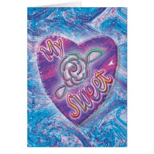 My Sweet Heart with E. B. Browning, Sonnet Series Cards (Front)