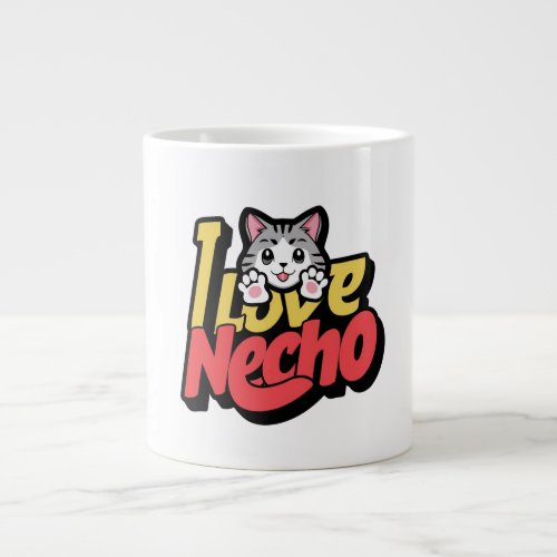 My Sweet Necho Love in Full Bloom Giant Coffee Mug