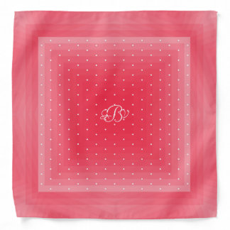 My Sweet Pink Polka Dots - Bandana Handkerchief