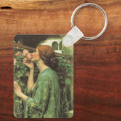 My Sweet Rose, or Soul of the Rose by Waterhouse Keychain (Back)