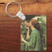 My Sweet Rose, or Soul of the Rose by Waterhouse Keychain (Front)