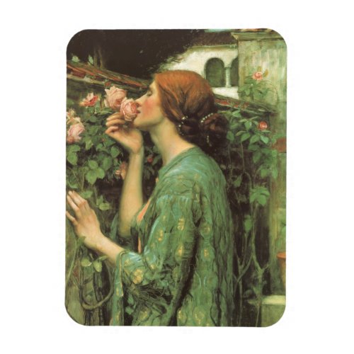 My Sweet Rose or Soul of the Rose by Waterhouse Magnet