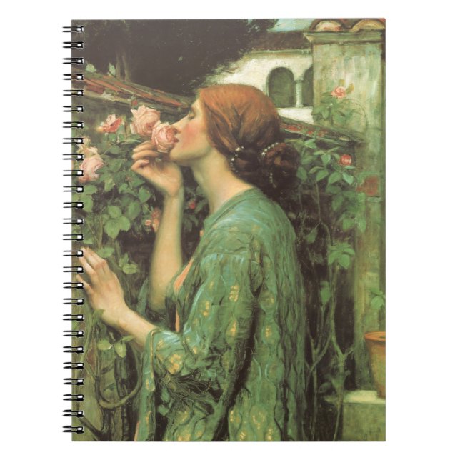My Sweet Rose, or Soul of the Rose by Waterhouse Notebook (Front)