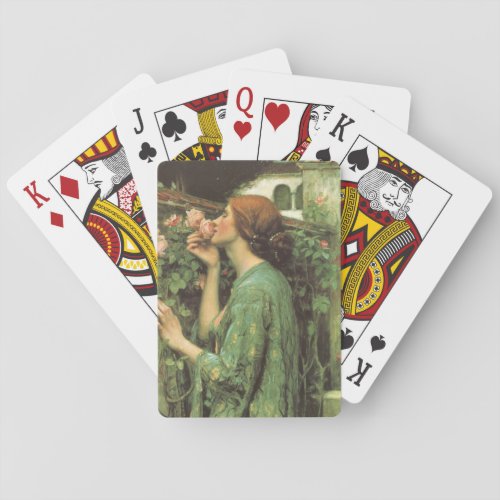 My Sweet Rose or Soul of the Rose by Waterhouse Poker Cards