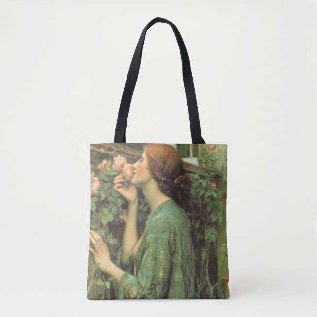 My Sweet Rose, or Soul of the Rose by Waterhouse Tote Bag (Front)