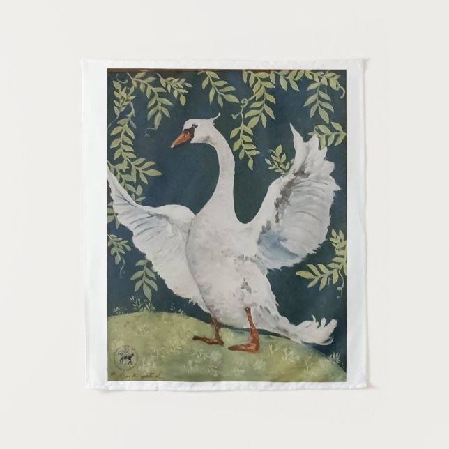 my sweet swan tapestry (Front)