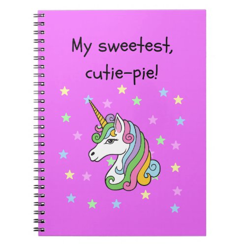 My sweetest cutie_pie notebook