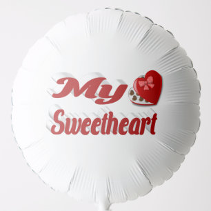 My Sweetheart Valentines Day red  Balloon