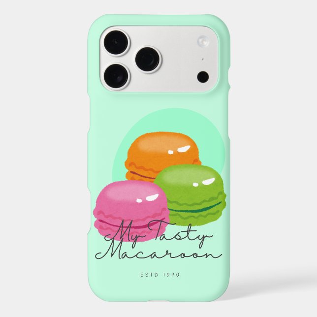 My Tasty Macaroon Phone Case (Back)