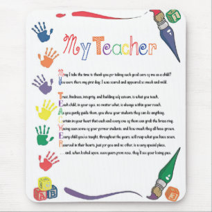 My Teacher Mousepad