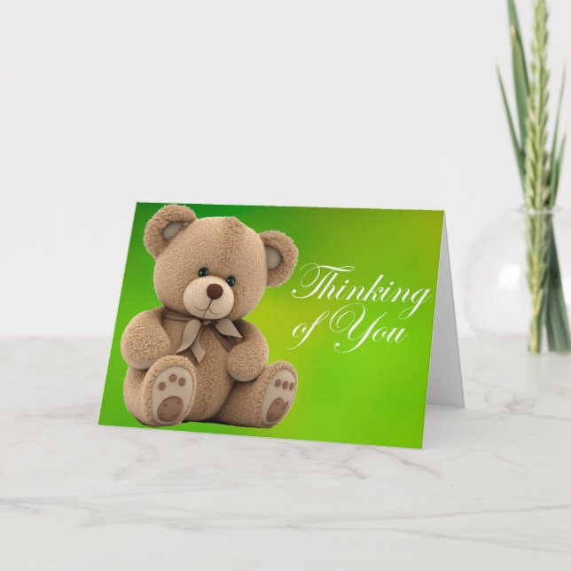 My Teddy Card (Front)