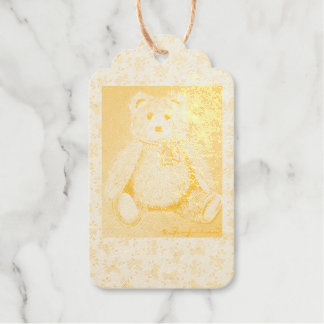 My Teddy! Foil Gift Tags