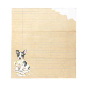 My Teddy Roosevelt Terrier Ate my Homework Notepad