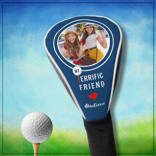 My Terrific Friend Personalized Golfer Photo Golf Head Cover