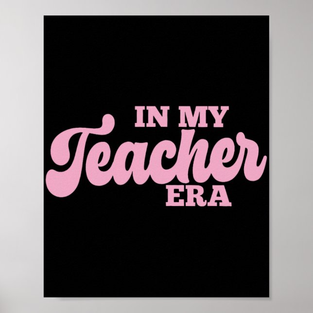 My Testing Era Funny State Testing Day Teacher Tes Poster (Front)