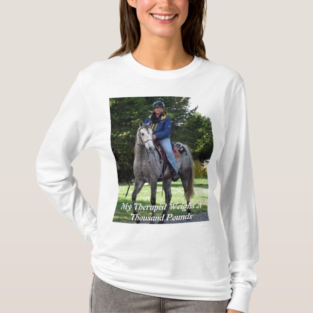 My Therapist Debbie and Shadow* T-Shirt (Front)