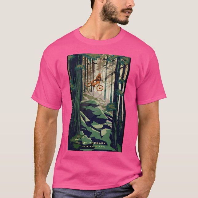 My Therapy Mountain Bike T-Shirt (Front)