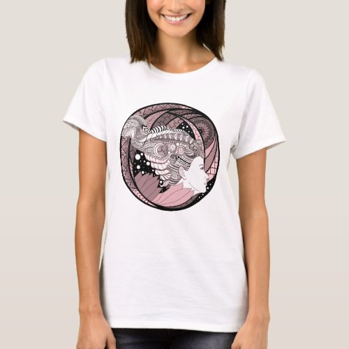 My thoughts Abstract art Graphics T_Shirt