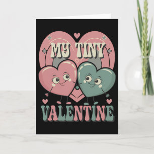 My Tiny Valentine Valentine's Day Pregnancy Announ Card