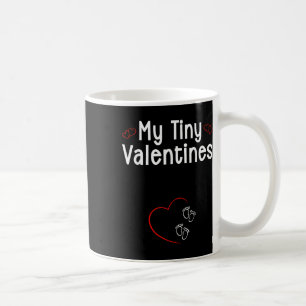 My Tiny Valentines Twins Baby Pregnancy Coffee Mug
