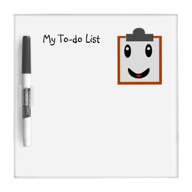 My To-do List Dry Erase Board (Front)