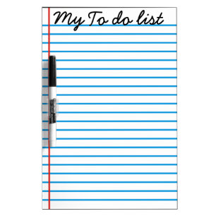 My TO DO LIST - Dry Erase Board