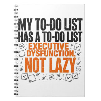 My To-Do List Has a To-Do List Funny ADHD Journal