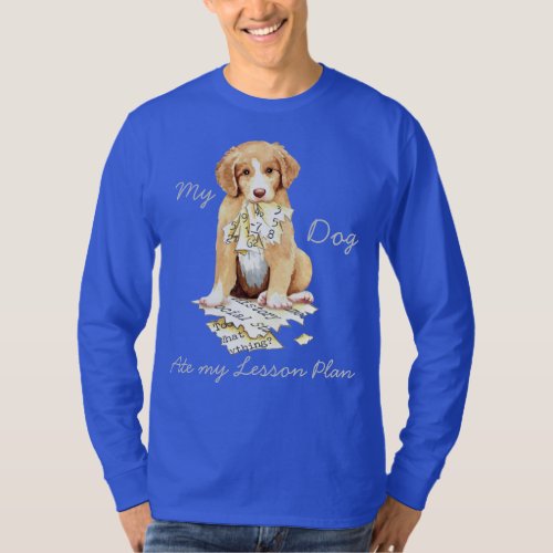 My Toller Ate my Lesson Plan T_Shirt