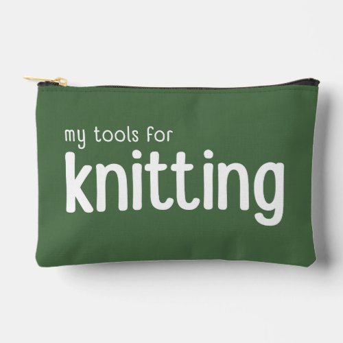 My Tools for Knitting Notions Pouch Bag