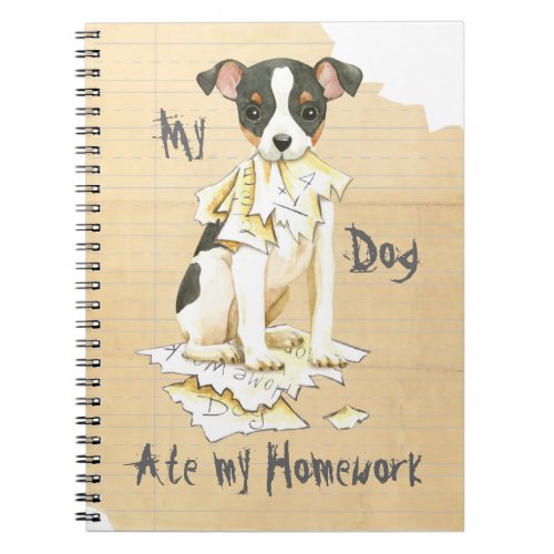My Toy Fox Terrier Ate my Homework Notebook