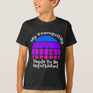 My Tranquility Needs to be Refurbished Queen's Sun T-Shirt