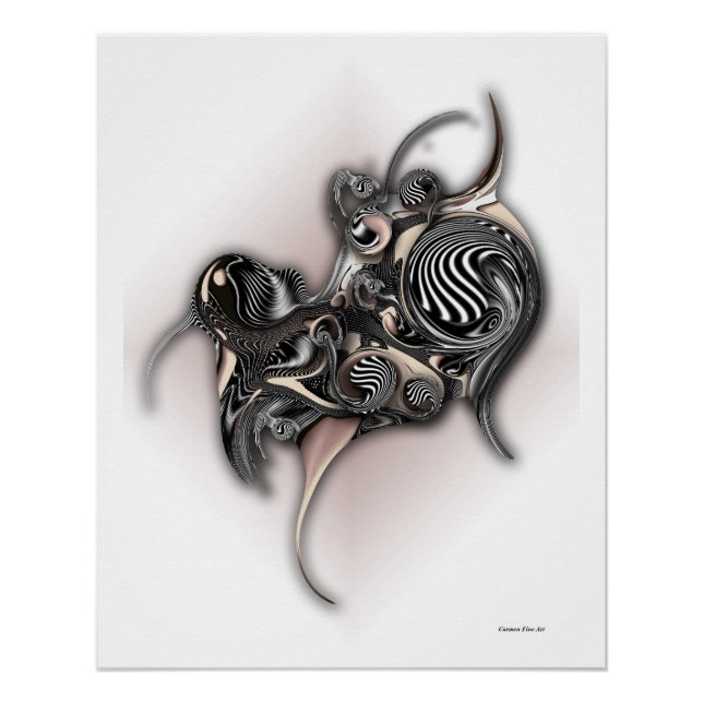 "My Transcendental Material",  Glossy Poster (Front)