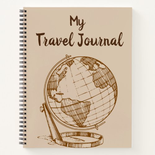 My Travel Journal A journal for your adventures 