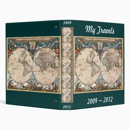 MY TRAVELS PHOTO ALBUM 3 RING BINDER