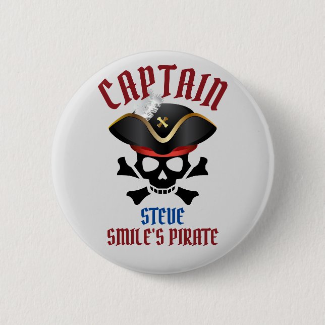 My Treasure | International Talk Like a Pirate day Button (Front)