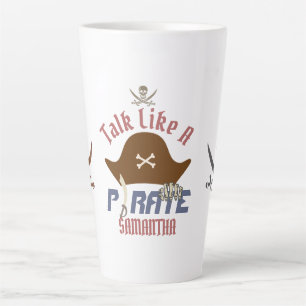 My Treasure International Talk Like a Pirate day Latte Mug