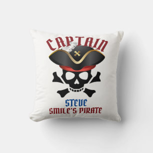 My Treasure International Talk Like a Pirate day Throw Pillow