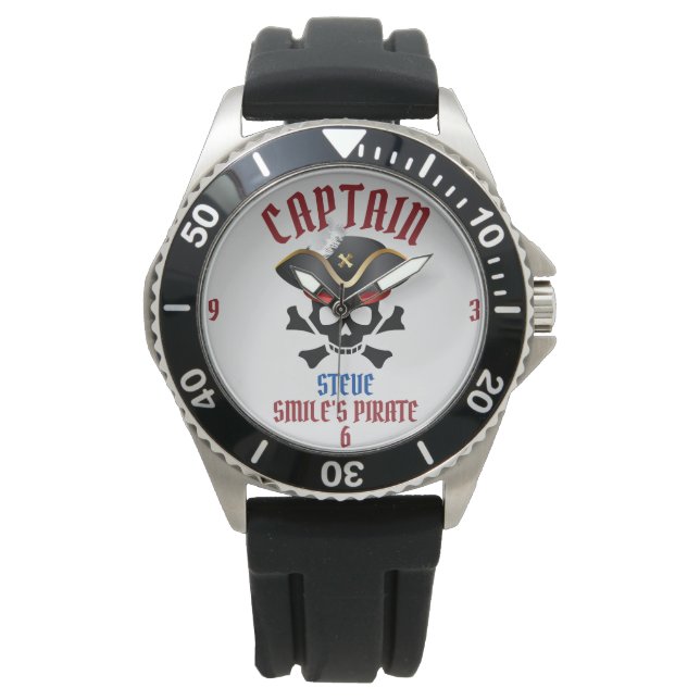 My Treasure | International Talk Like a Pirate day Watch (Front)