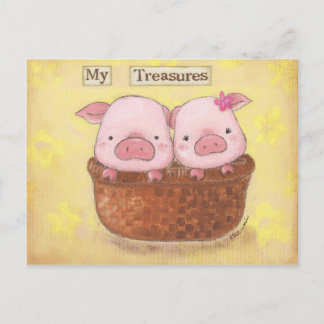 My Treasures Postcard