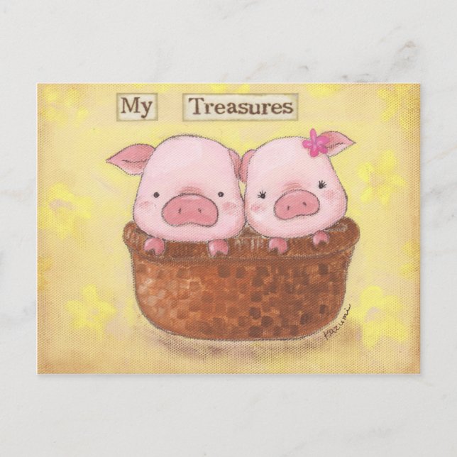 My Treasures Postcard (Front)