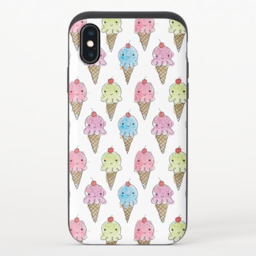 My Treat _ Ice Cream iPhone X Slider Case