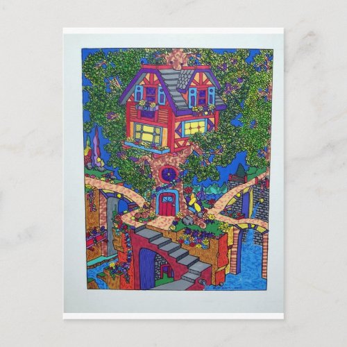 My Treehouse 132 by Piliero Postcard