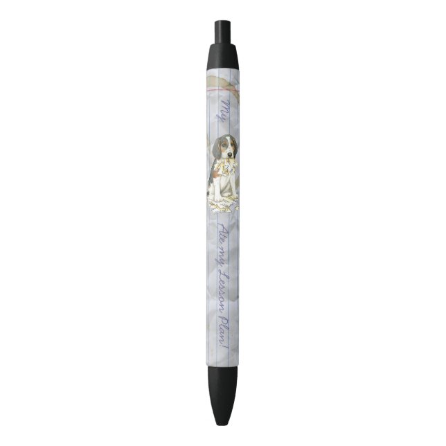 My Treeing Walker Coonhound Ate My Lesson Plan Pen (Front Vertical)