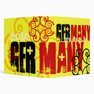 "My Trip to Germany 2010" German Celtic Flag Binder