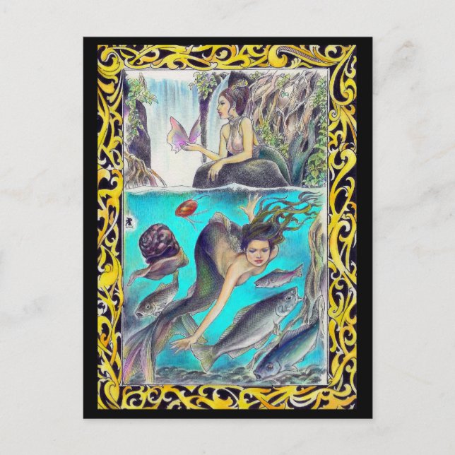 my tropical fantasia postcard (Front)